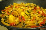 wok verdure pollo